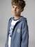 Sweat zippé oversize bleu grisé 1 - vertbaudet enfant 
