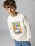 Lot 2 sweats manches longues graffiti vert sauge 7 - vertbaudet enfant 