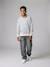 Jean garçon loose battle denim bleached+denim gris 9 - vertbaudet enfant 