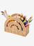 Pot crayons corde de papier arc-en-ciel beige 2 - vertbaudet enfant 