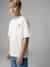 T-shirt garçon motif devant/dos effet délavé écru+vert d'eau 7 - vertbaudet enfant 