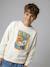 Lot 2 sweats manches longues graffiti vert sauge 8 - vertbaudet enfant 