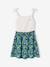 Robe filles fines bretelles marine+vieux rose 1 - vertbaudet enfant 