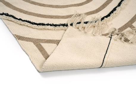 Tapis tufté en coton lavable à la machine alban Brun naturel 4 - vertbaudet enfant 