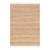 Tapis rayé fait main en laine et jute raj Beige sable+Rose poudrée 7 - vertbaudet enfant 
