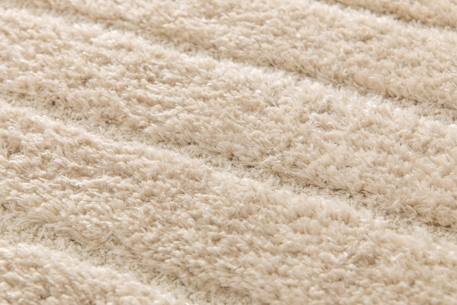 Tapis à relief en polyester recyclé eolya Beige sable+Blanc pur 5 - vertbaudet enfant 
