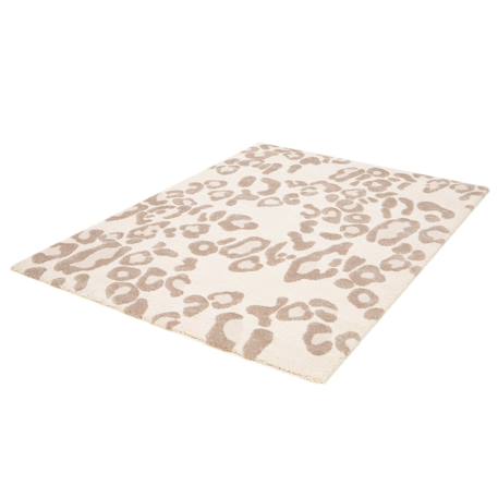 Tapis aux motifs léopard épais et confortable wilderness Beige sable 6 - vertbaudet enfant 