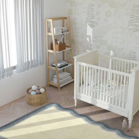 Tapis enfant en coton biscuit Bleu naturel 2 - vertbaudet enfant 