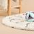 Tapis enfant rond doux et épais petit mouton Beige sable 4 - vertbaudet enfant 