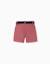 Short midi en sergé avec ceinture Bleu clair+Jaune+Marrón 10 - vertbaudet enfant 