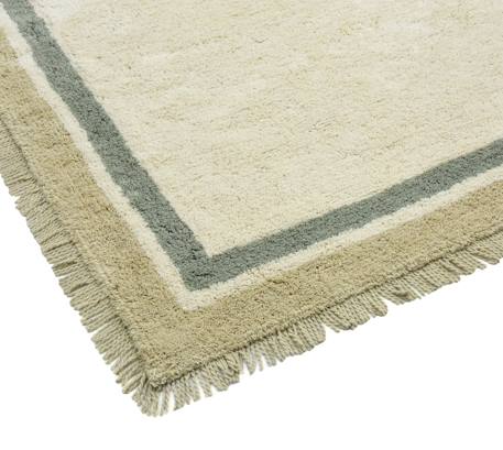 Tapis enfant en coton oscar Beige sable+Bleu naturel+Gris minéral 3 - vertbaudet enfant 