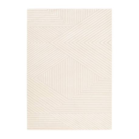 Tapis design avec effet relief sacha Beige sable 1 - vertbaudet enfant 