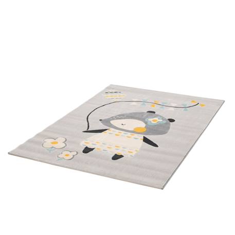 Tapis enfant doux et antistatique jolly Gris minéral 3 - vertbaudet enfant 
