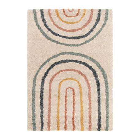 Tapis enfant épais et confortable harmoni Moutarde+Palette colorée+Rose poudrée 7 - vertbaudet enfant 