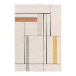 Linge de maison et décoration-Décoration-Tapis-Tapis super doux très graphique piet