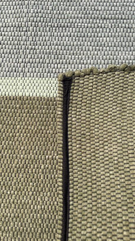 Tapis en fibres recyclées tissé à la main leonor Beige sable+Bleu naturel+Rose poudrée+Vert naturel 22 - vertbaudet enfant 