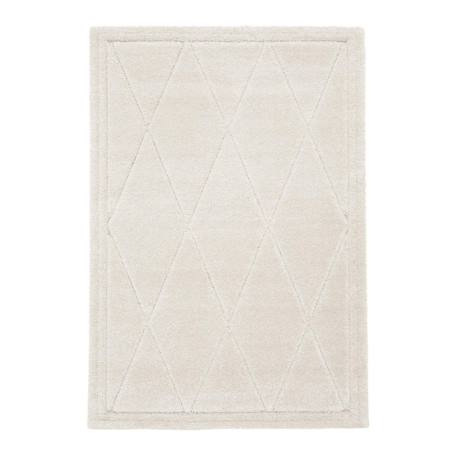 Tapis design avec effet relief helsinki Beige sable 1 - vertbaudet enfant 