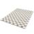 Tapis en laine et coton a carreaux fait main gabin Beige sable+Noir intense 12 - vertbaudet enfant 