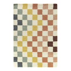 Linge de maison et décoration-Décoration-Tapis-Tapis à poil long doux et résistant rythmik
