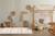 Tapis shaggy ethnique doux et volumineux bloom Beige sable 2 - vertbaudet enfant 