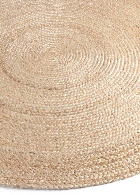 Tapis rond en jute natura Beige sable 3 - vertbaudet enfant 