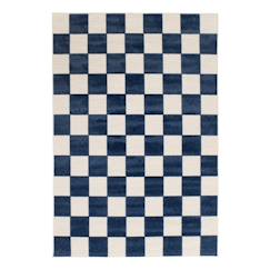 Linge de maison et décoration-Décoration-Tapis-Tapis enfant avec effet sculpté petits carreaux