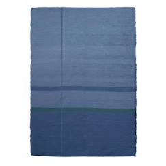 Linge de maison et décoration-Décoration-Tapis en fibres recyclées tissé à la main leonor