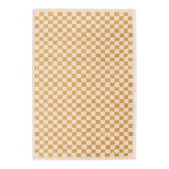 Linge de maison et décoration-Décoration-Tapis-Tapis damier poils longs doux et volumineux checkers