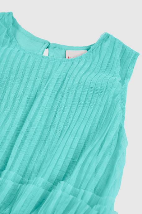 Robe en tulle Vert 3 - vertbaudet enfant 