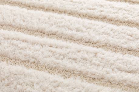 Tapis à relief en polyester recyclé eolya Beige sable+Blanc pur 11 - vertbaudet enfant 