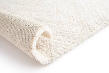 Tapis super doux en polyester recyclé byron Blanc pur 3 - vertbaudet enfant 
