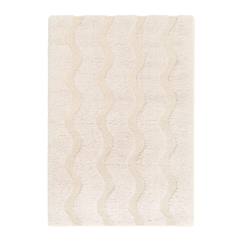 Linge de maison et décoration-Décoration-Tapis shaggy doux en polyester recyclé avec relief pemberley