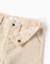 Short chino midi en coton dobby Blanc 3 - vertbaudet enfant 
