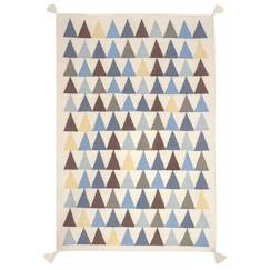Linge de maison et décoration-Décoration-Tapis enfant en laine triangles