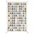 Tapis enfant en laine triangles Bleu naturel 1 - vertbaudet enfant 