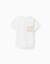 T-shirt en coton avec poche poitrine Blanc 1 - vertbaudet enfant 