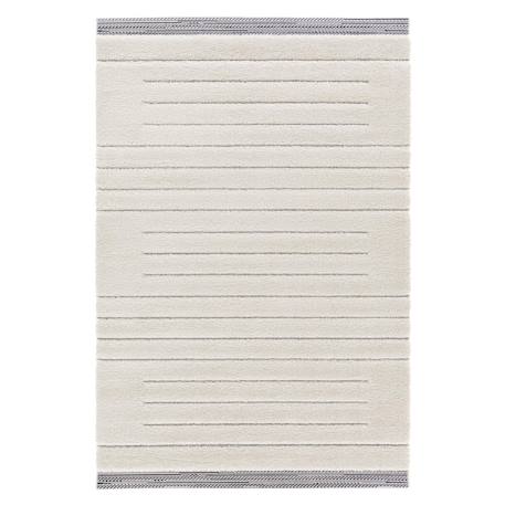 Tapis doux à reliefs aligne Beige sable 1 - vertbaudet enfant 