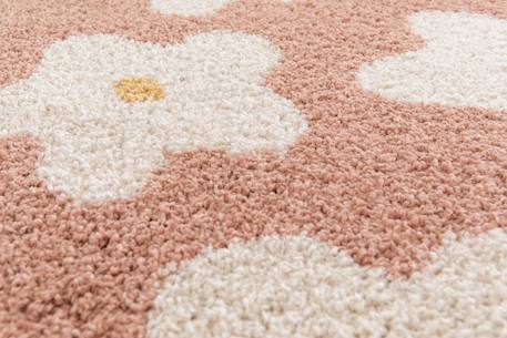 Tapis enfant épais et confortable fleurs Jaune naturel+Rose poudrée+Vert naturel 11 - vertbaudet enfant 
