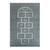 Tapis enfant doux et ludique marelle Bleu naturel 1 - vertbaudet enfant 