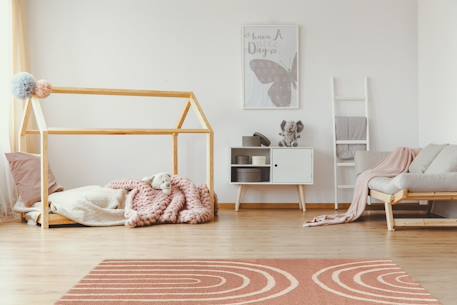 Tapis enfant épais et confortable harmoni Moutarde+Palette colorée+Rose poudrée 14 - vertbaudet enfant 