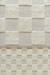 Tapis en laine et coton a carreaux fait main gabin Beige sable+Noir intense 4 - vertbaudet enfant 