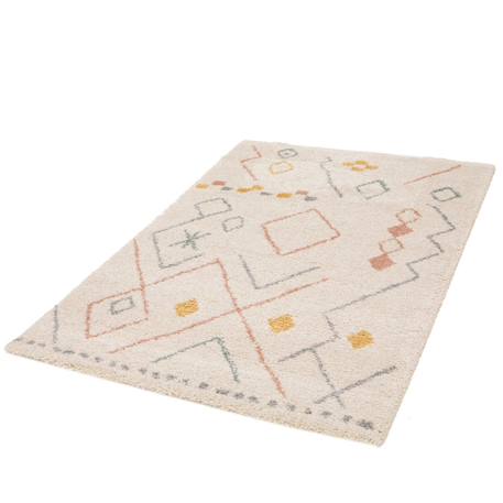 Tapis enfant épais et confortable agadir Beige sable 6 - vertbaudet enfant 
