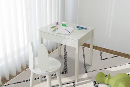 Tapis super doux à reliefs décoratifs kenza Beige sable 2 - vertbaudet enfant 