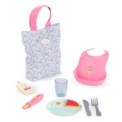 Jouet-Poupons et poupées-Grand coffret repas pour poupon 36 et 42 cm