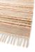 Tapis rayé fait main en laine et jute raj Beige sable+Rose poudrée 12 - vertbaudet enfant 