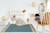 Tapis naturel en jute et laine bubbles Gris minéral+Vert naturel 7 - vertbaudet enfant 