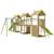 Aire de jeux xxl kumquat bois fsc® Marron - bleu - vert 6 - vertbaudet enfant 