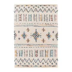Linge de maison et décoration-Décoration-Tapis-Tapis shaggy motifs ethniques doux et volumineux tuareg