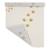 Tapis enfant doux et confortable empreintes d'ours Jaune naturel 5 - vertbaudet enfant 