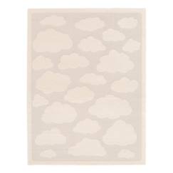 Linge de maison et décoration-Décoration-Tapis-Tapis enfant avec effet relief nuages